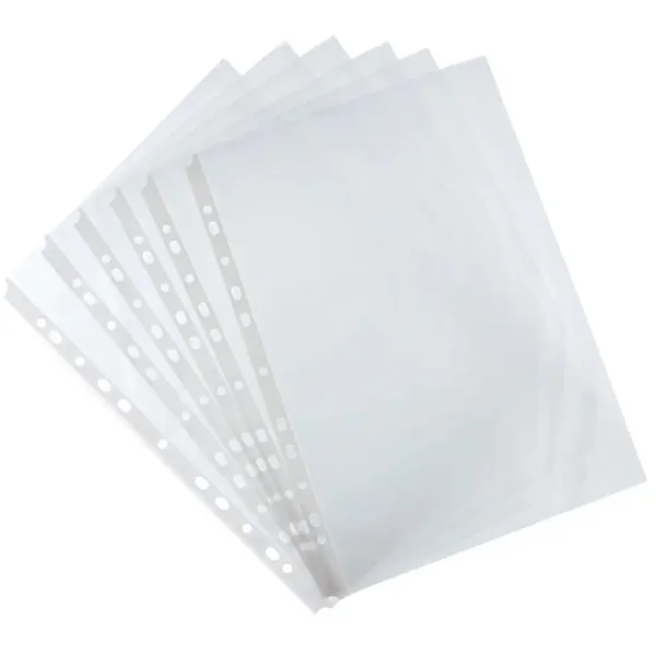 Fundas Multitaladro A4 Folio Pack 100 uds | Merkaprinter