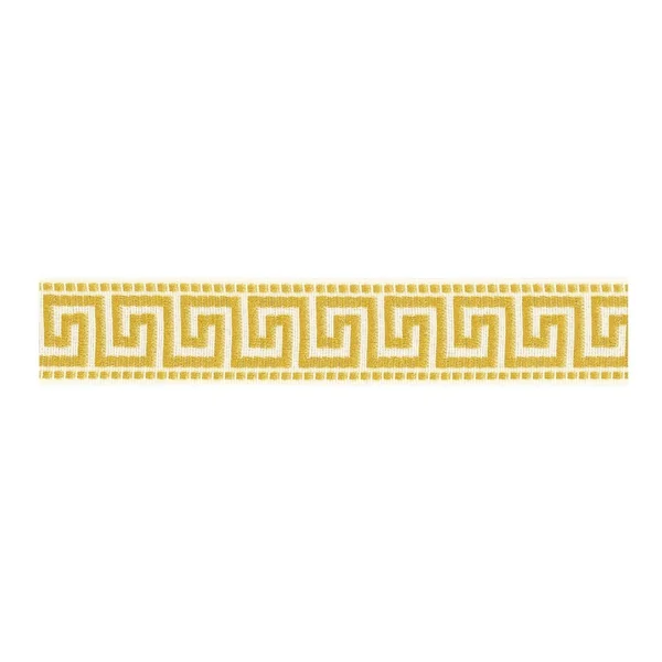 Galón Jacquard Romano con Diseño de Greca