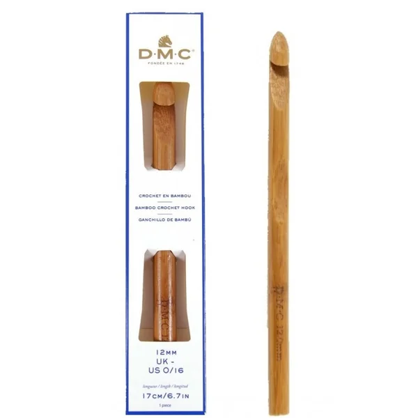 Ganchillo DMC Bambú de 12mm - Ganchillo Grueso