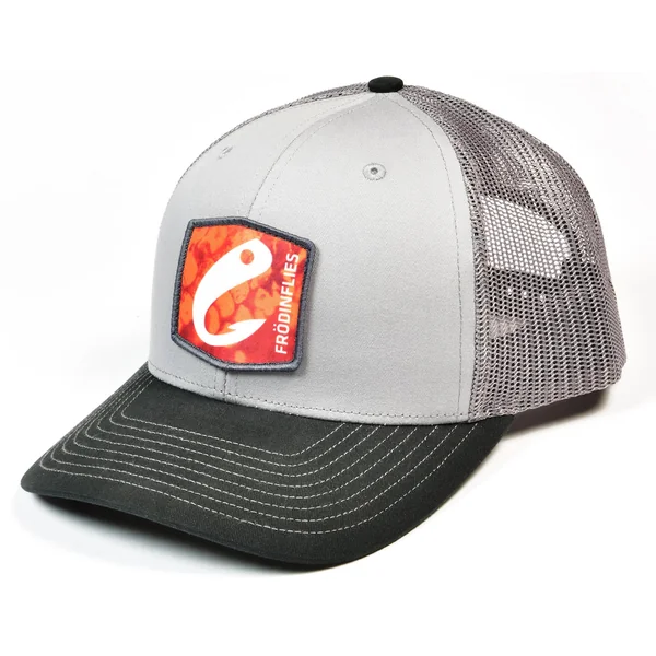 Gorra Frödin Logo Trucker Cap black grey