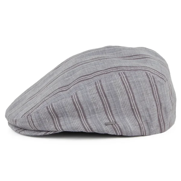 Gorra plana a rayas de Bailey - Gris - Imagen 3
