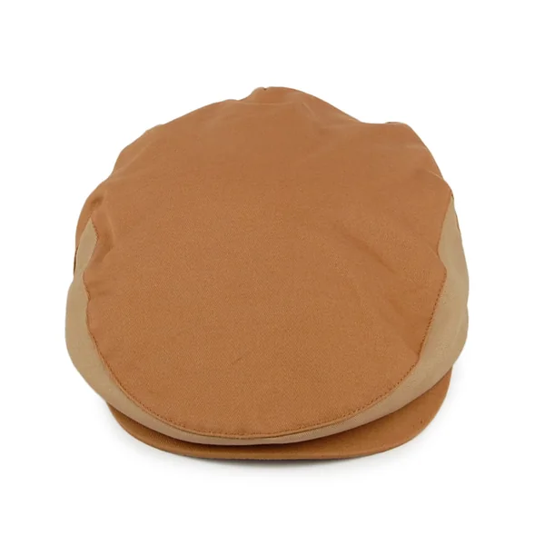 Gorra plana Hooligan de algodón Dos Tonos de Brixton - Camel - Imagen 2