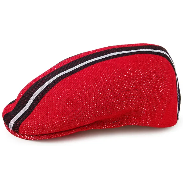 Gorra plana Vented Stripes 504 de Kangol - Escarlata - Imagen 3