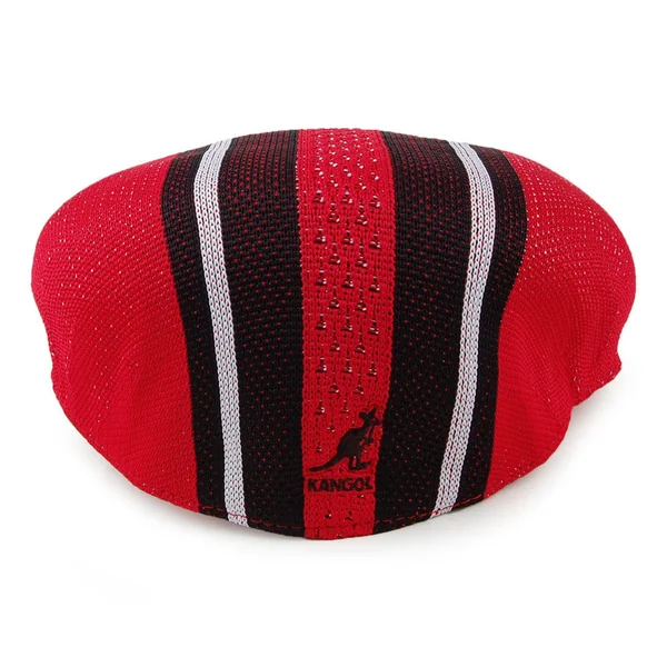 Gorra plana Vented Stripes 504 de Kangol - Escarlata - Imagen 4