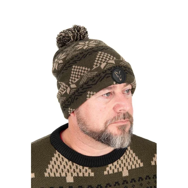 Gorro Festivo - Tema Navideño - Mezcla Acrílica/Lana