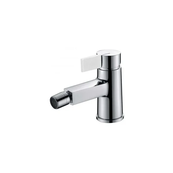 Grifería monomando de Bidé Blanco Regulable Serie Elba IMEX