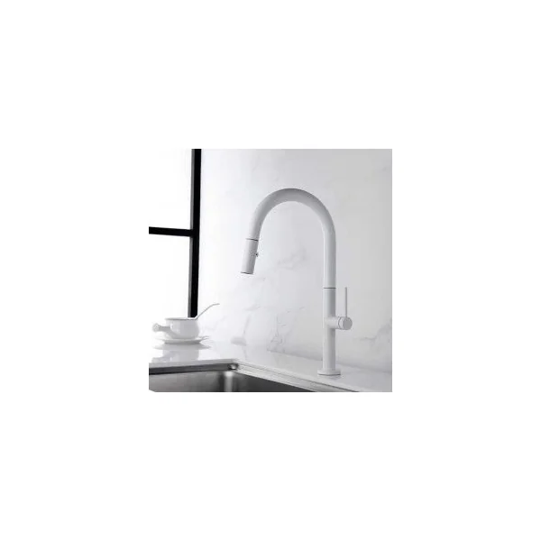 Grifo Cocina Blanco Serie Samoa IMEX - Imagen 2