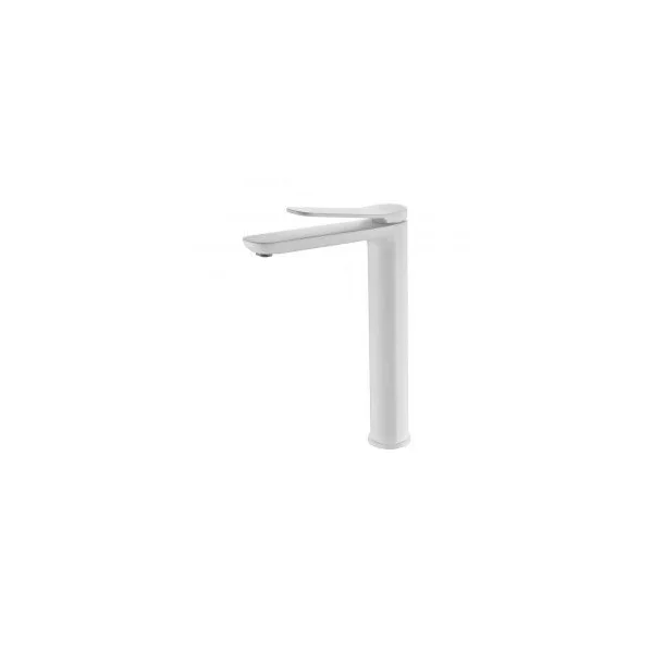 Grifo Lavabo Alto Blanco Serie Dinamarca IMEX