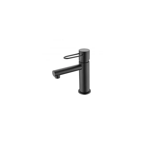 Grifo Lavabo Negro Mate Serie Milos IMEX