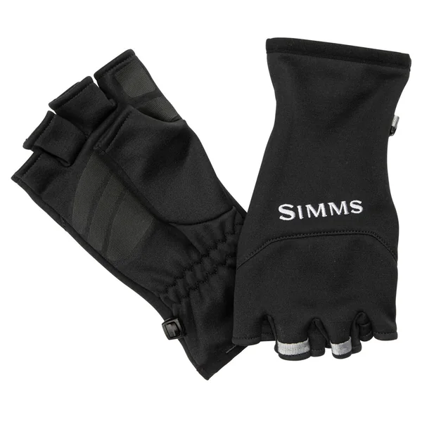 Guante Simms Freestone Half-Finger Glove black - Imagen 2