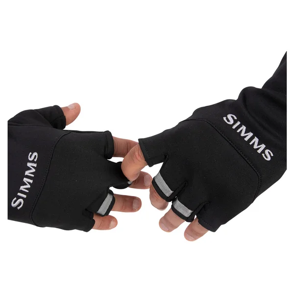 Guante Simms Freestone Half-Finger Glove black - Imagen 5