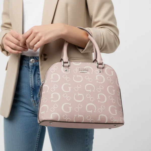 Guess Cartera Handbag Mini Lyron Powder