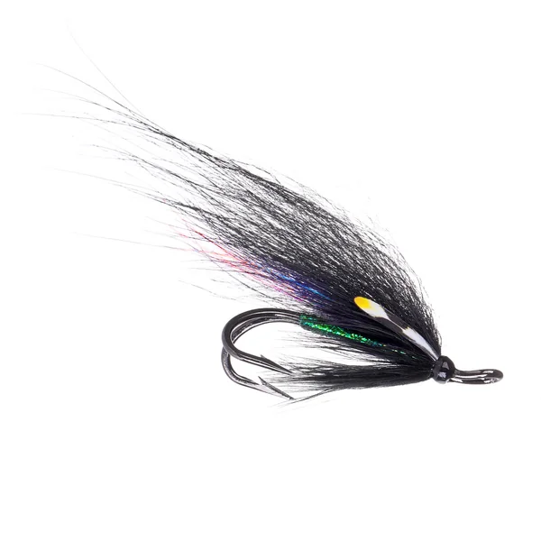 Guideline Salmon Fly - TS Black Stealth Doble