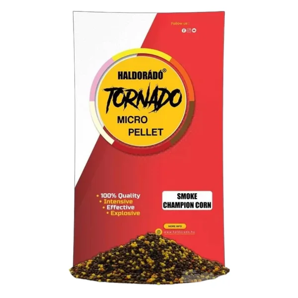 Haldorado Tornado Micro Pellets Smoke Melon 500gr
