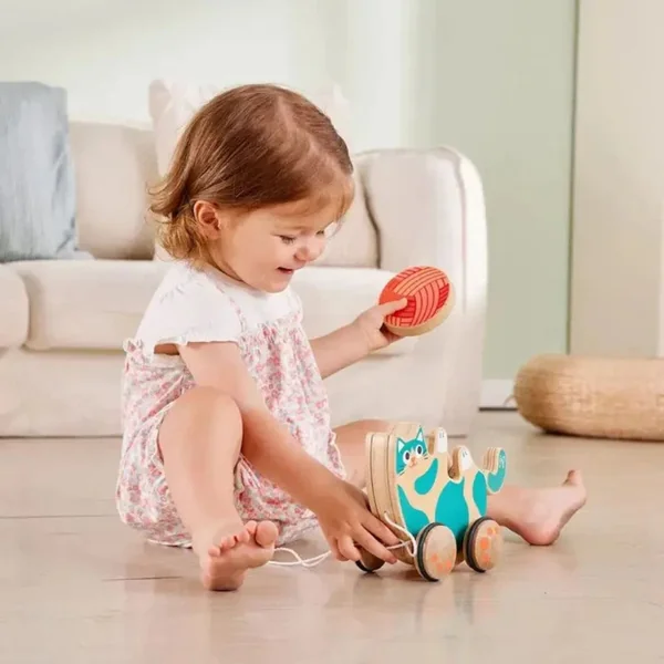 Hape Roll & Rattle Kitten 12m+ - Imagen 3