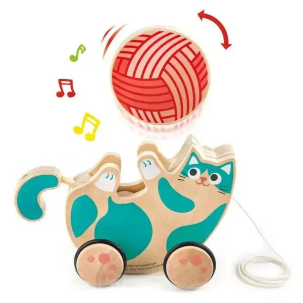 Hape Roll & Rattle Kitten 12m+ - Imagen 4