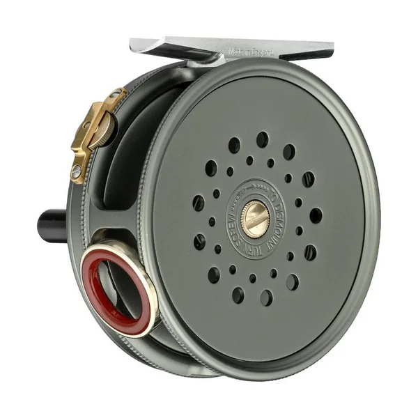 Hardy 1912 Perfect carrete de mosca manivela izquierda