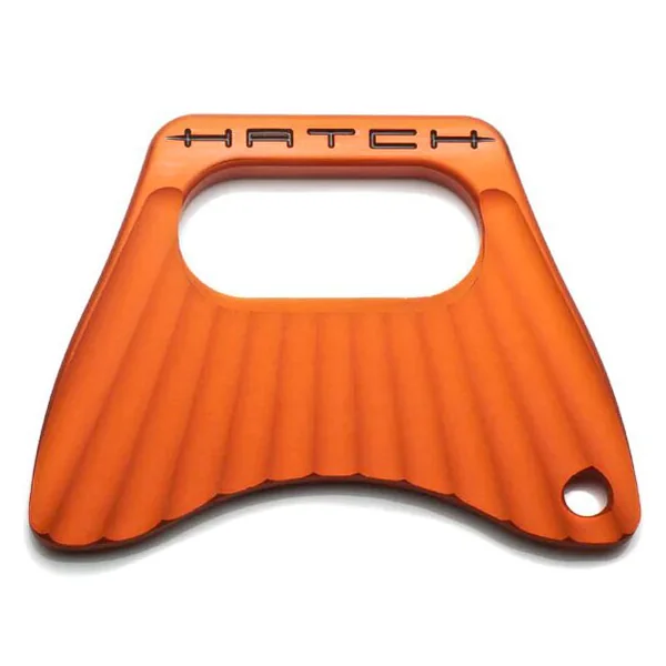 Hatch Cola de Pez Abrebotellas abrebotellas llavero naranja