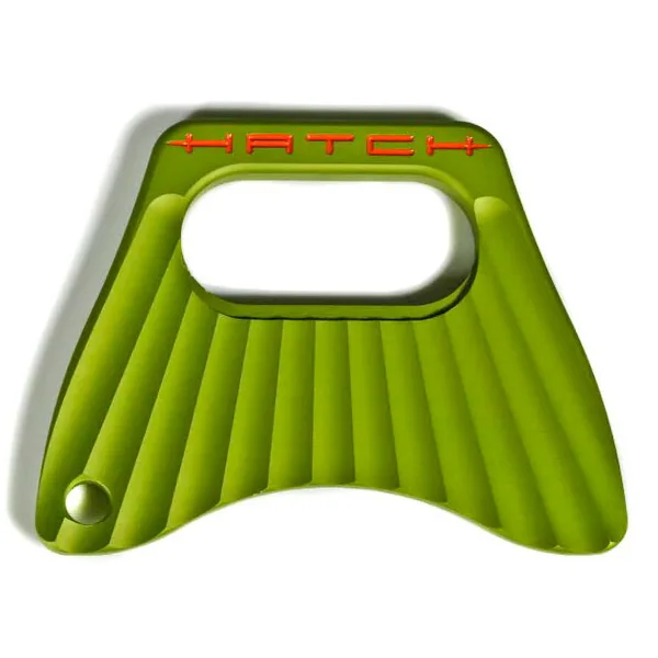 Hatch Cola de Pez Abrebotellas abrebotellas llavero verde