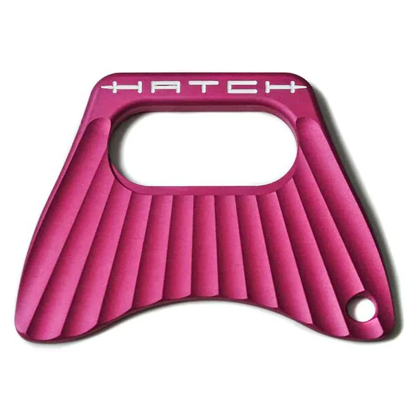Hatch Cola de Pez Abrebotellas Llavero Abrebotellas rosa