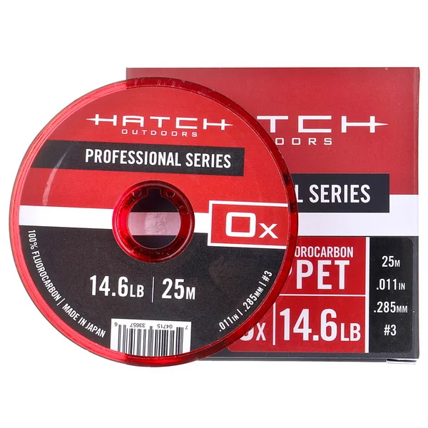 Hatch Professional Series Material para bajos de tippet de fluorocarbono