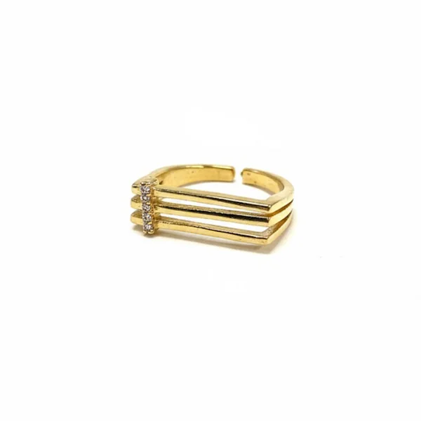 H&Co Anillo Ajustable Para Damas Calma Marítima - Imagen 2