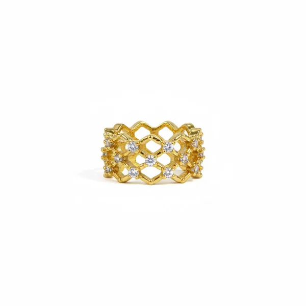 H&Co Anillo Ajustable Para Damas Constelación - Imagen 2