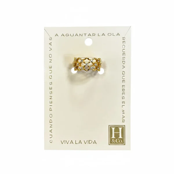 H&Co Anillo Ajustable Para Damas Constelación - Imagen 3