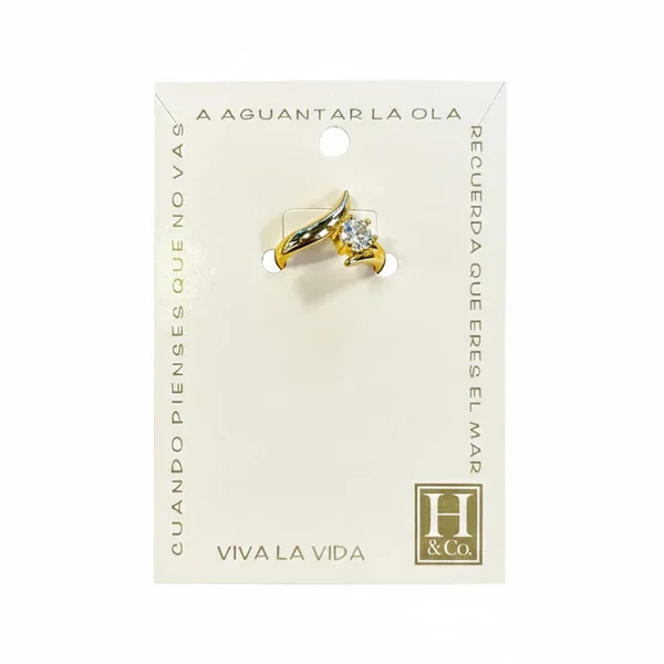 H&Co Anillo Ajustable Para Damas Monarca - Imagen 3
