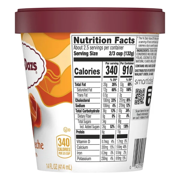 Helado Haagen Dazs Dulce de Leche 414 ml - Imagen 4