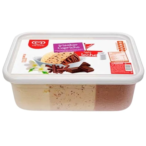 Helado Tio Rico Trisabor Capricho 2 litros