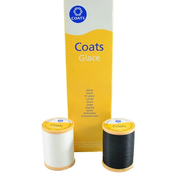 Hilo Coats Glace nº40 250m negro