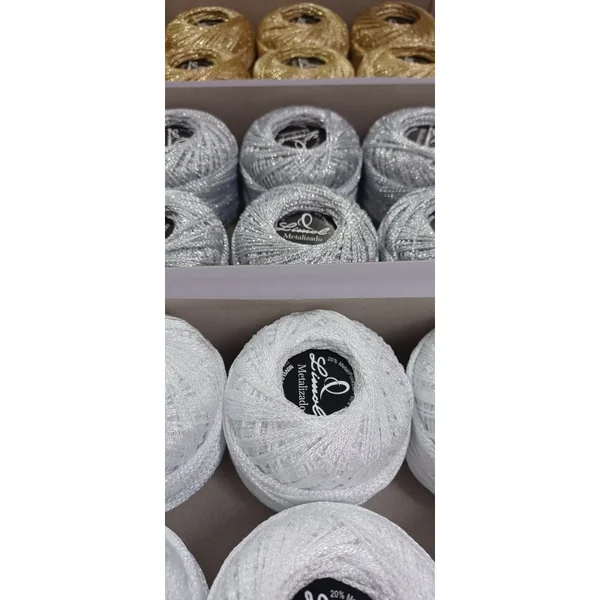 Hilo Crochet Metalizado Limol - Imagen 3