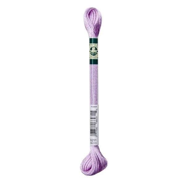 Hilo Mouliné Satín DMC - 100% Rayón para Bordado de Lujo