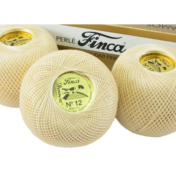 Hilo Perlé N°12 Finca Presencia (50 gr)