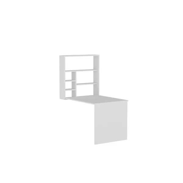Houten bureau "Sedir" - 90 x 59 x 154 cm - Wit