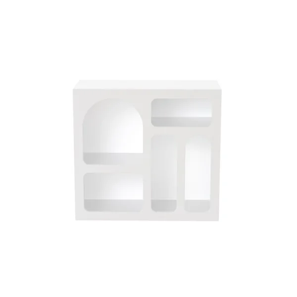 Houten dressoir "Lessa" - 80 x 37 x 74 cm - Wit