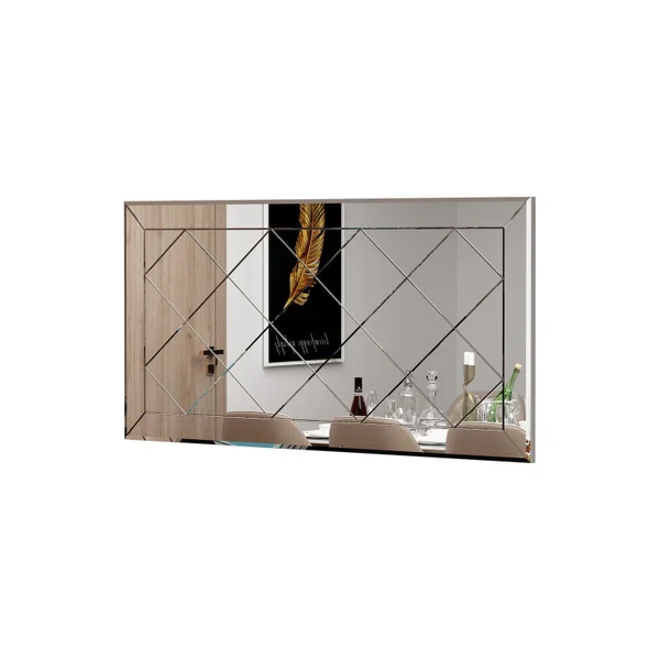 Houten spiegel "Pauli" - 120 x 60 cm - Wit