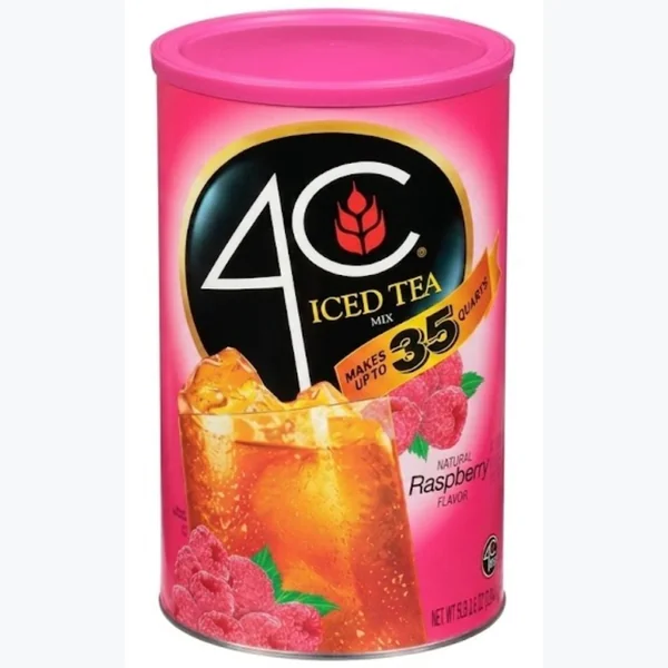 Iced Tea Mix 4C Natural Raspberry Te 2.34Kg
