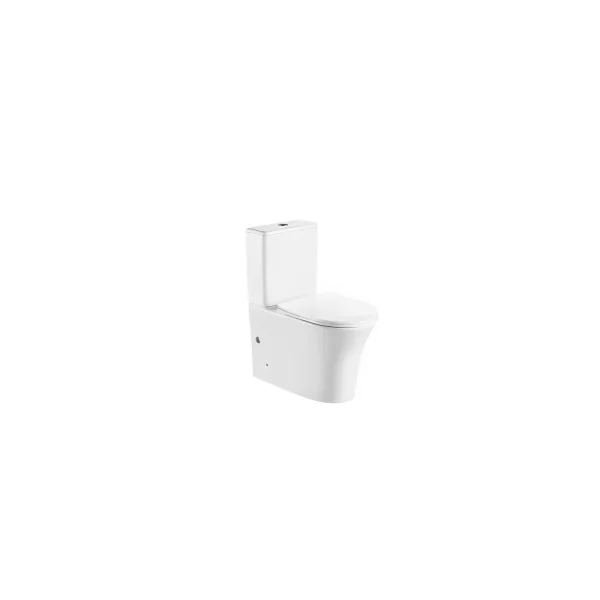 Inodoro Paris Completo Compacto Rimless - Salida Dual BWT