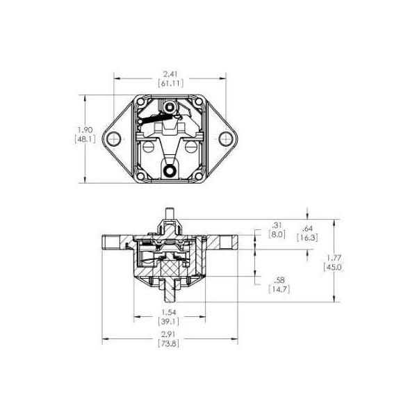 Interruptor automático térmico SERIE 285 - 40A - Imagen 2