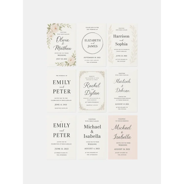 Invitaciones de boda personalizadas - Imagen 2