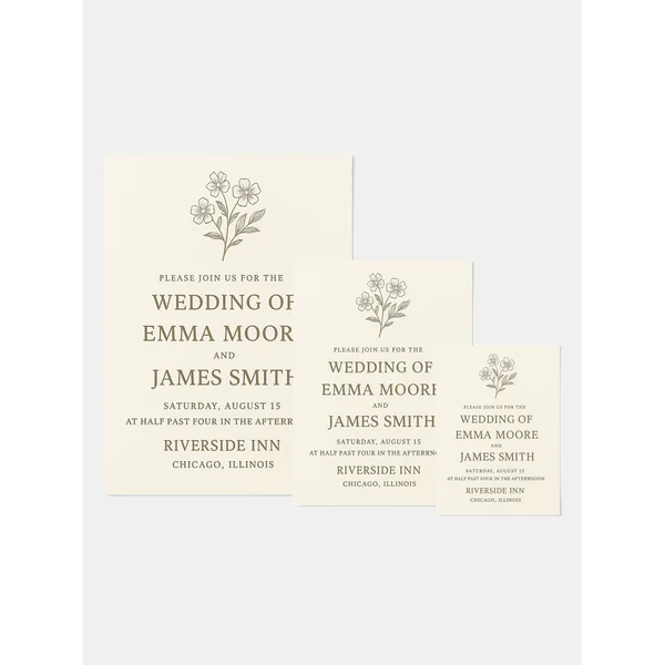 Invitaciones de boda personalizadas - Imagen 3