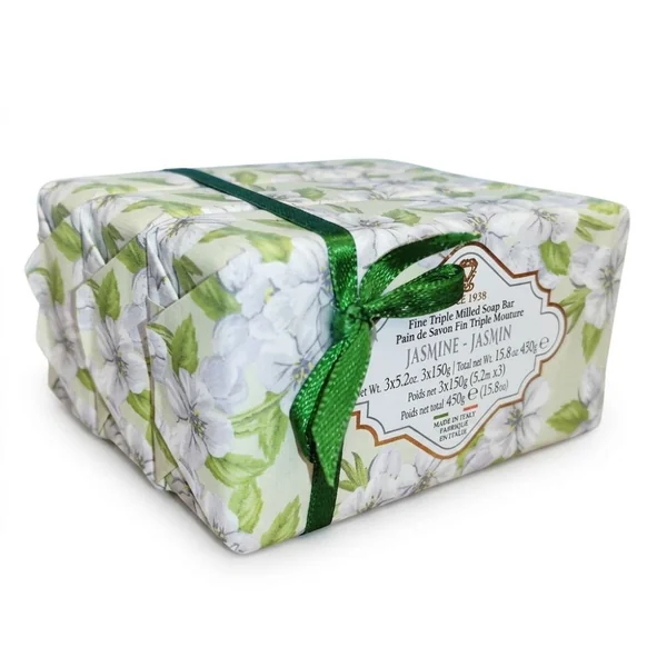 Jabón de Barra Zeni Since 1938 Jasmine Pack 3 Und
