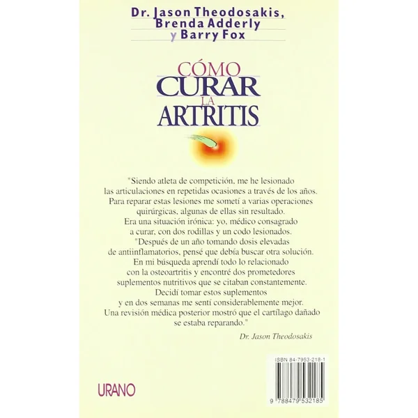 Jason Theodosakis "Cómo Curar La Artritis" - Imagen 2