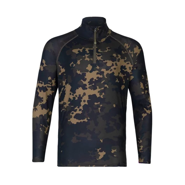 Jersey con cremallera Kool UPF - Camuflaje oscuro