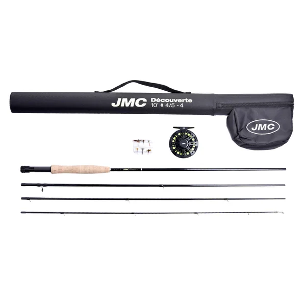 Juego de cañas de mosca JMC Decouverte Trout Kit