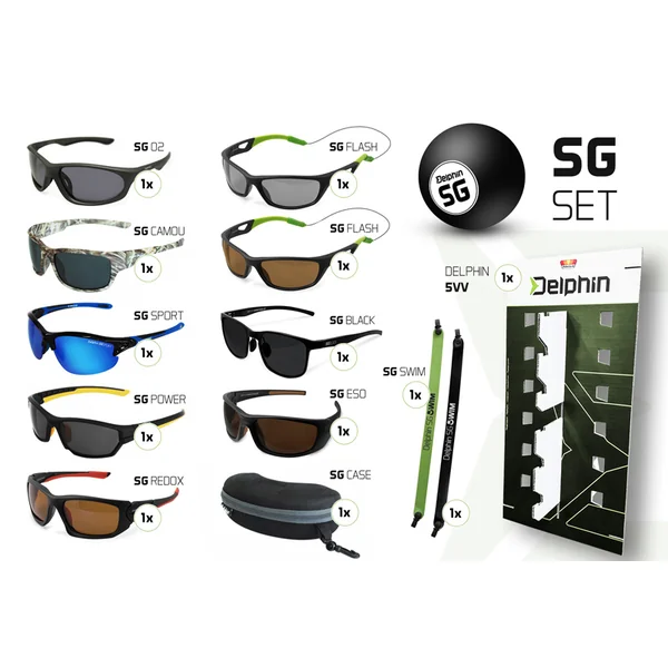 Juego de gafas Delphin con soporte