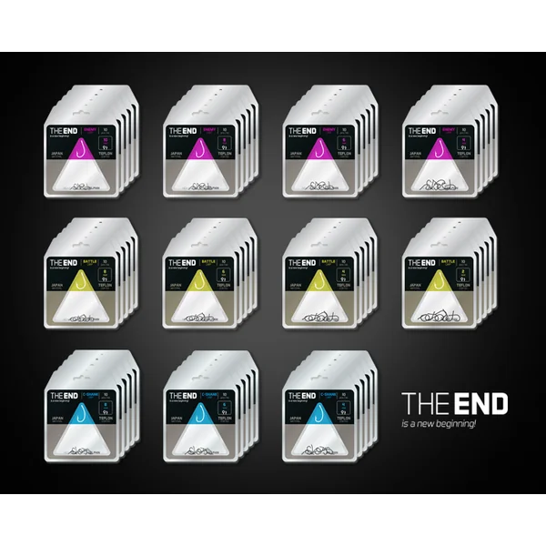 Juego de ganchos THE END / 55 piezas