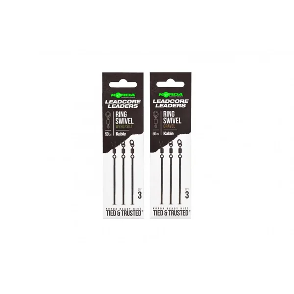 Kable Leadcore Leader - 50cm - Anilla Giratoria